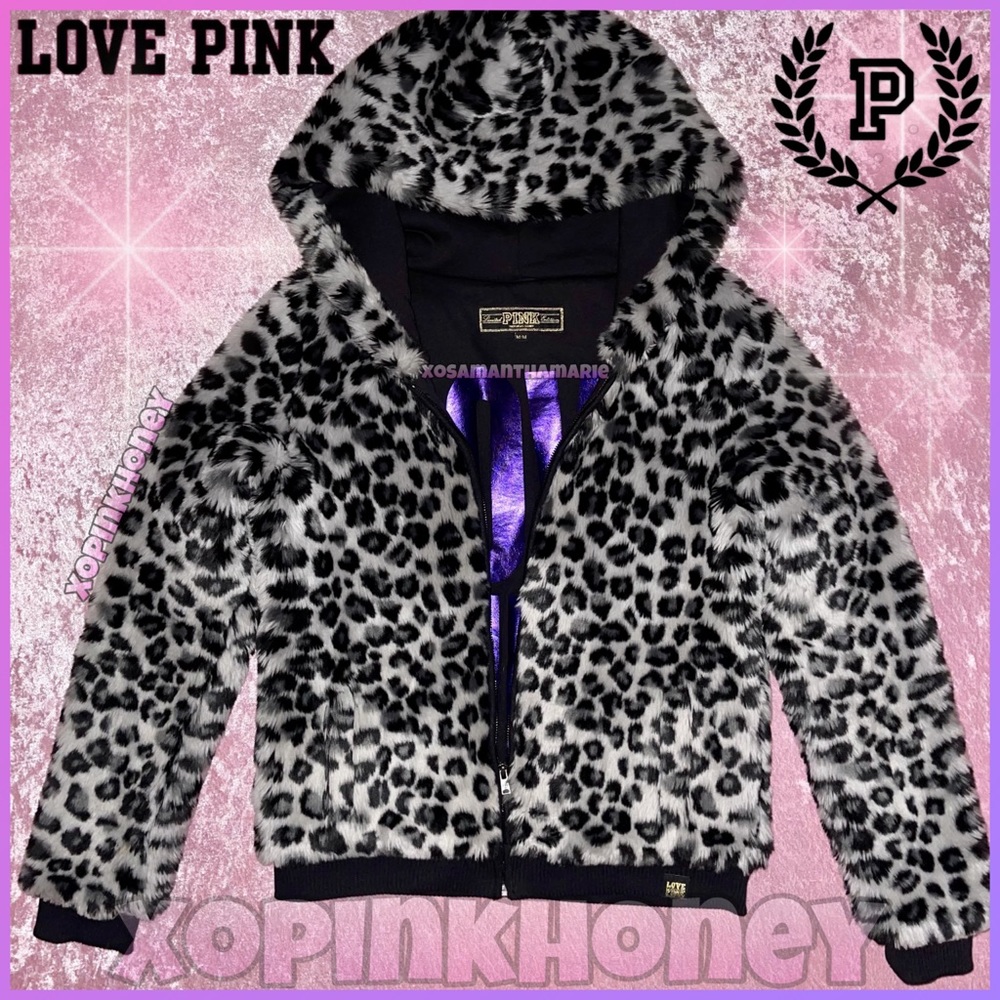 VS PINK Faux Fur Jacket